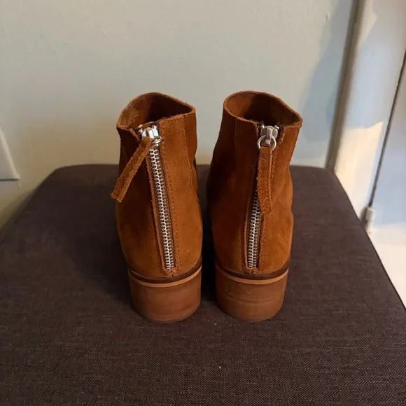 Steve Madden Suede Ankle Boots - Picture 3 of 5